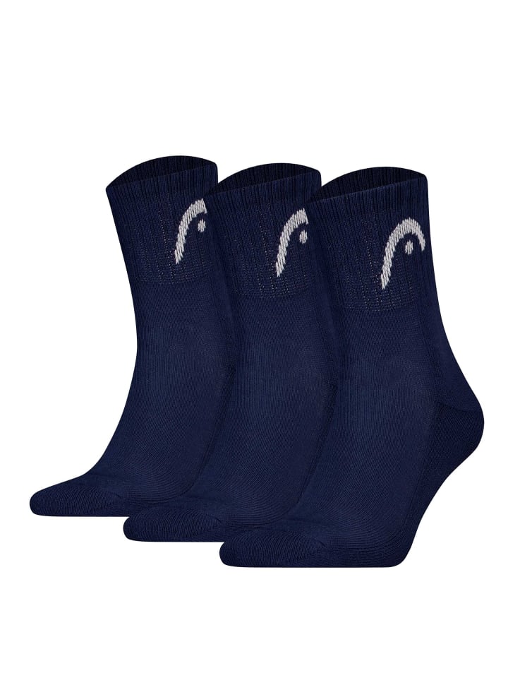 Socken 3er Pack in Blau