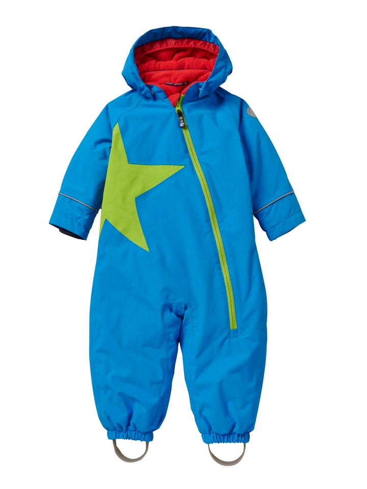 Schneeoverall in blau
