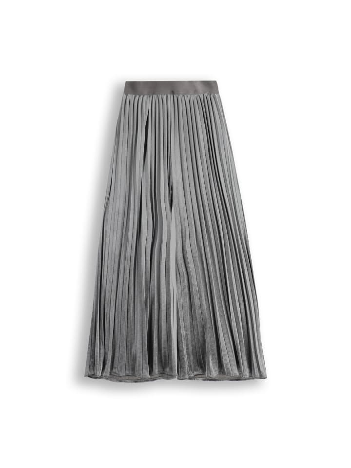 Vellourhose in grau