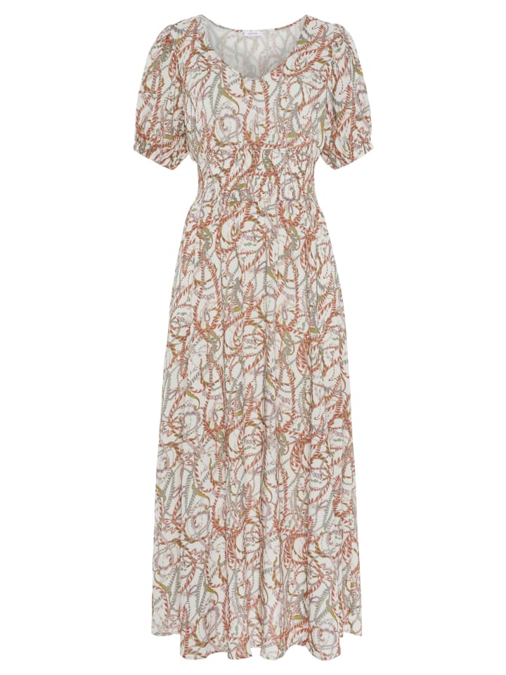 Maxikleid in bunt bedruckt