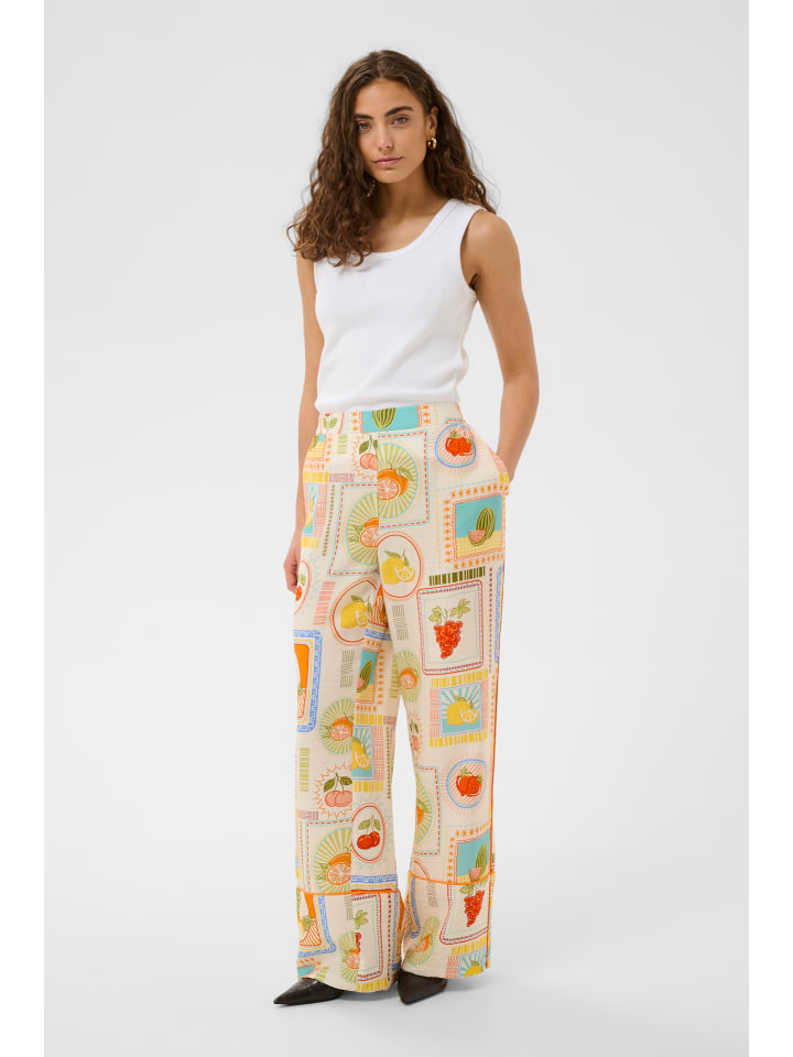 Casual Hose CUorange Relaxed fit in Orange Fruits
