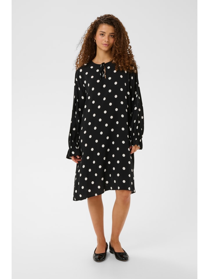 Kleid PaiceSZ Lockere Passform in Black Ice Big Dot