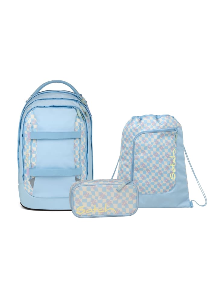 Schulrucksack-Set PACK "Summer Era" 3-tlg. in Blau