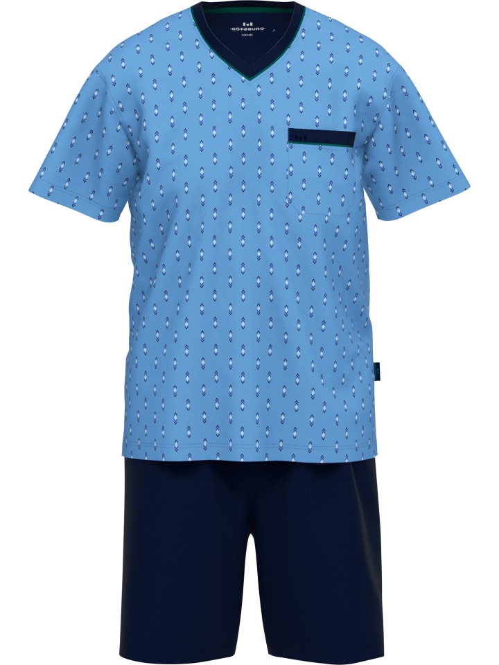 Single-Jersey Shorty in marine