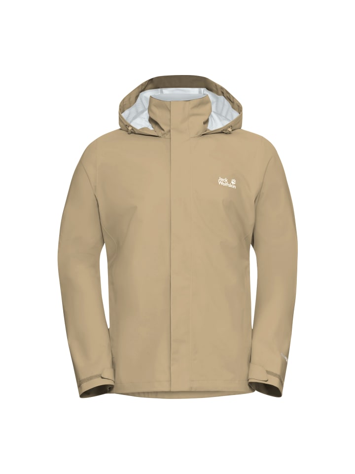 Regenjacke Trailtime 2L Jacket in Beige
