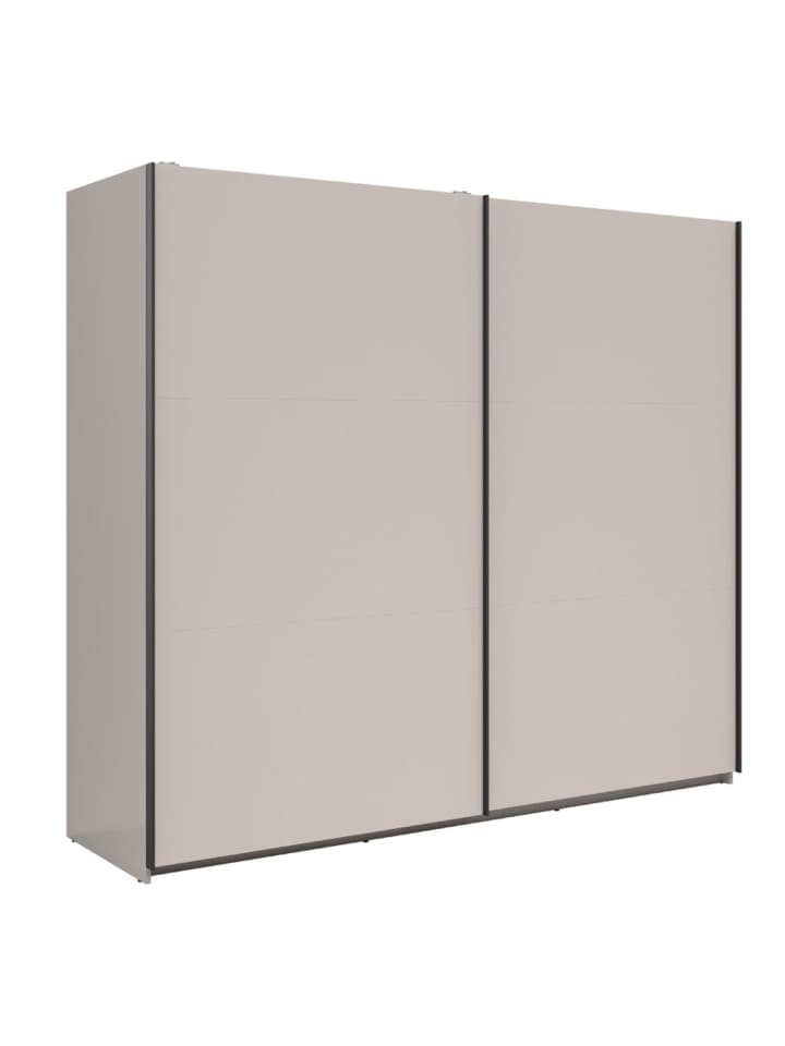 Schwebetürenschrank Tetrix Kaschmir 183 / 60 / 195,5cm