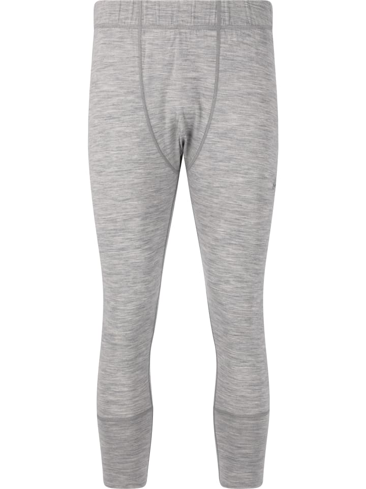 Baselayerhose Nuuk in 1005 Light Grey Melange