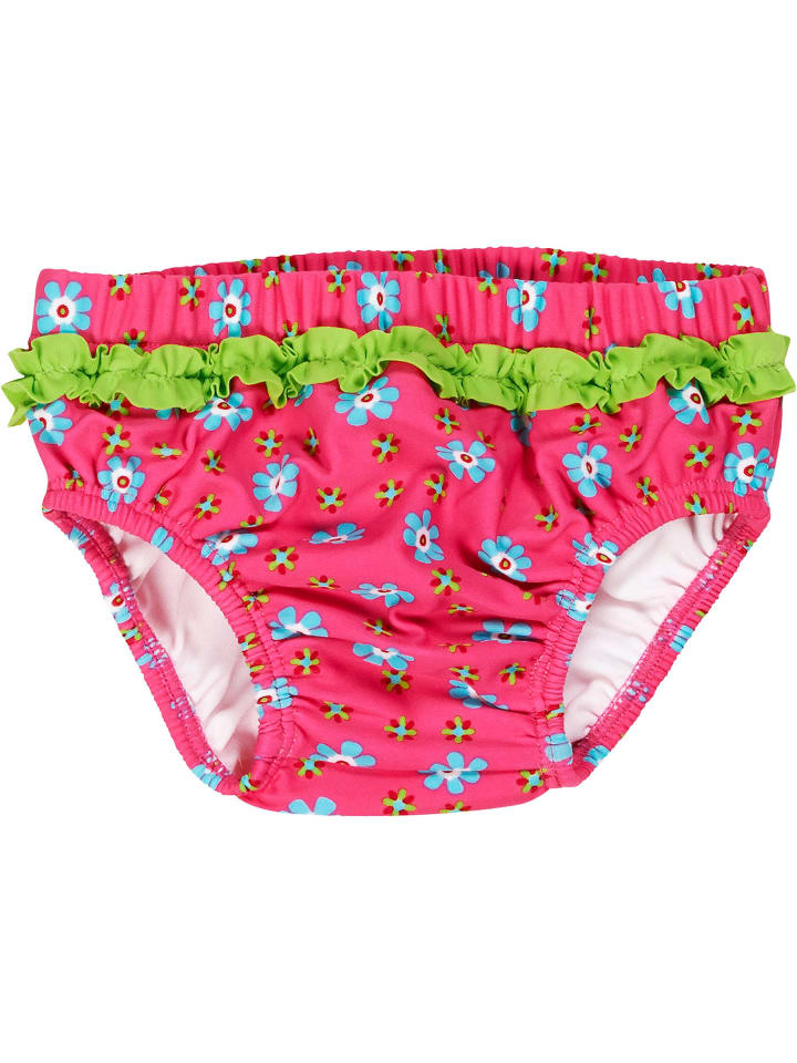 UV-Schutz Windelhose Blumen in Pink