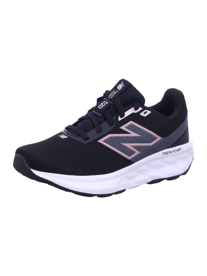 Damen- Schnürschuhe 520 in Schwarz