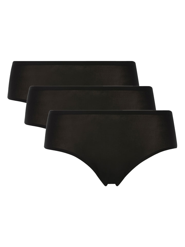 Panty 3er Pack in Schwarz