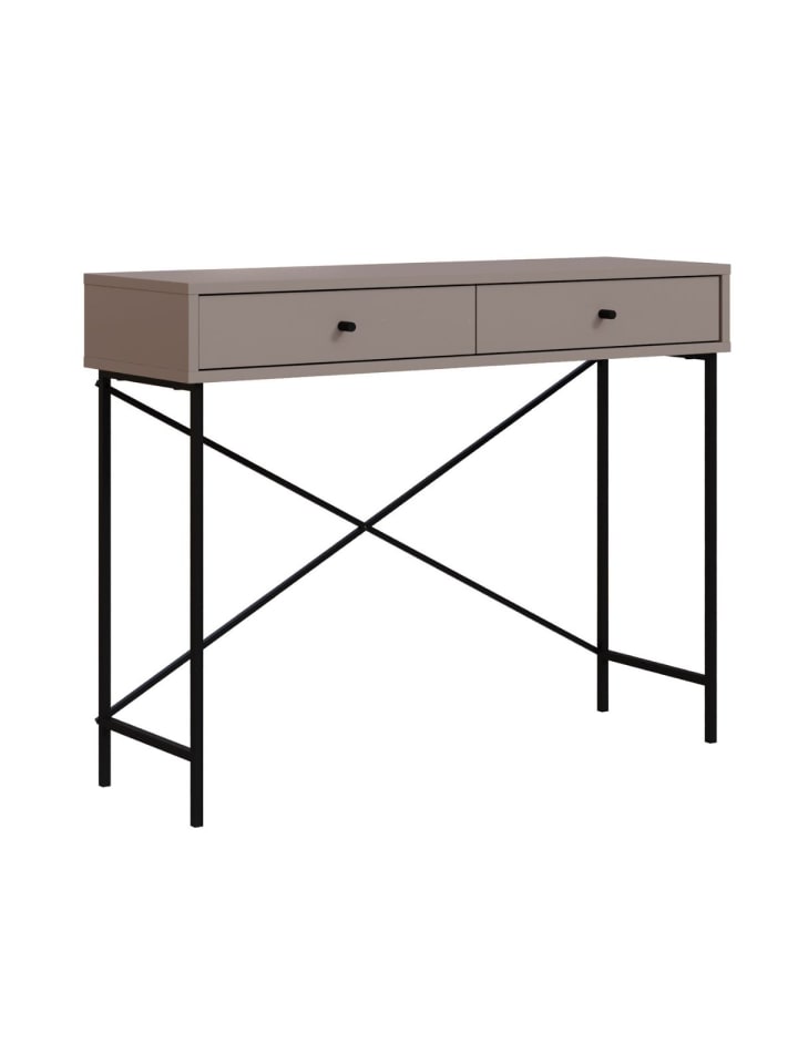 Konsole TITAN in Braun - (W)110 x (H)85 x (L)35 cm