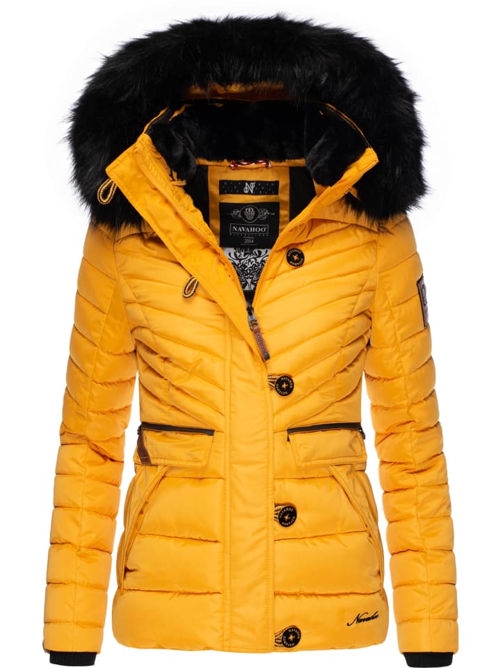 Winterjacke Wisteriaa in Yellow
