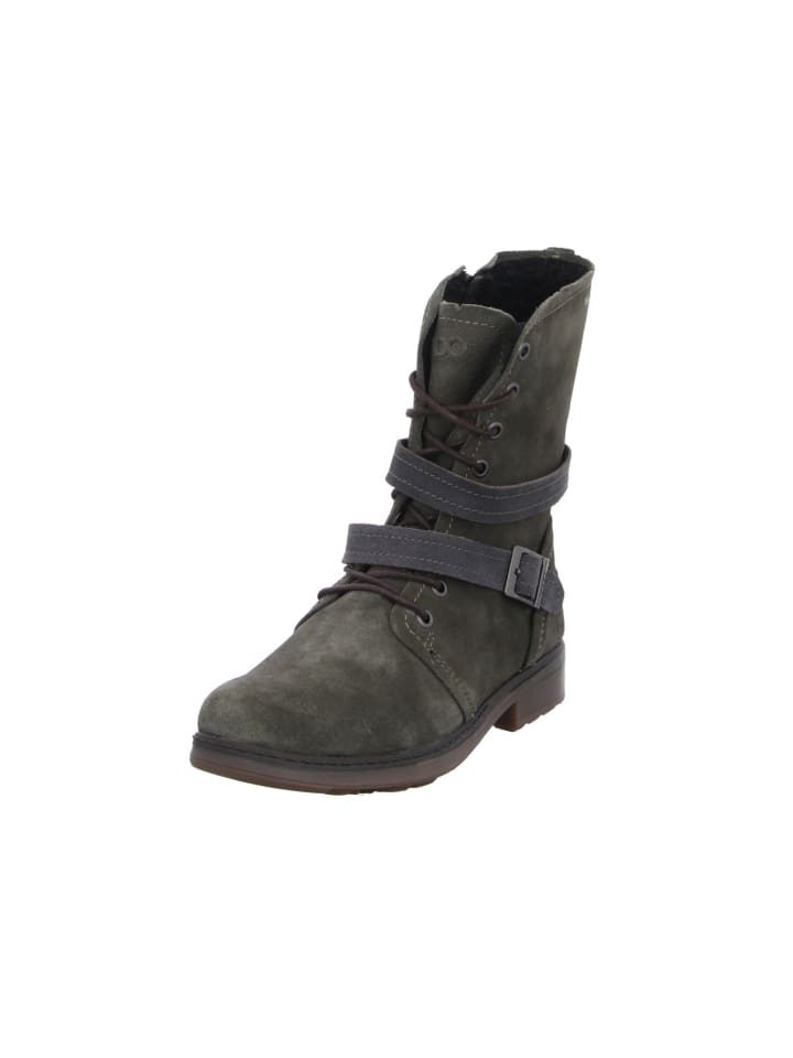 Schnürschuh in grün