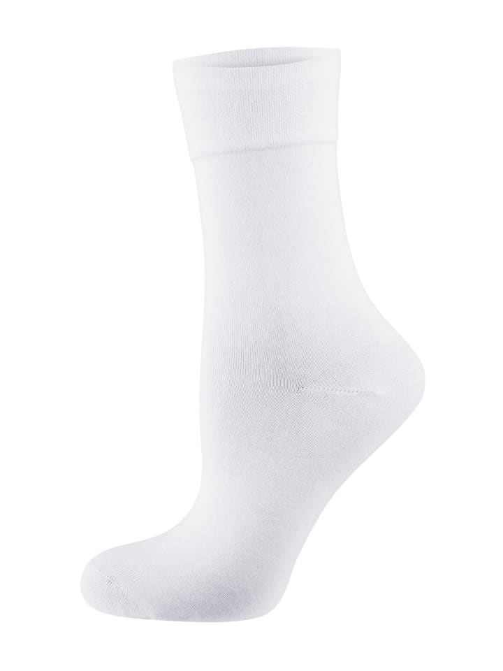 Basicsocken 98 Baumwolle Komfortbund in weiß