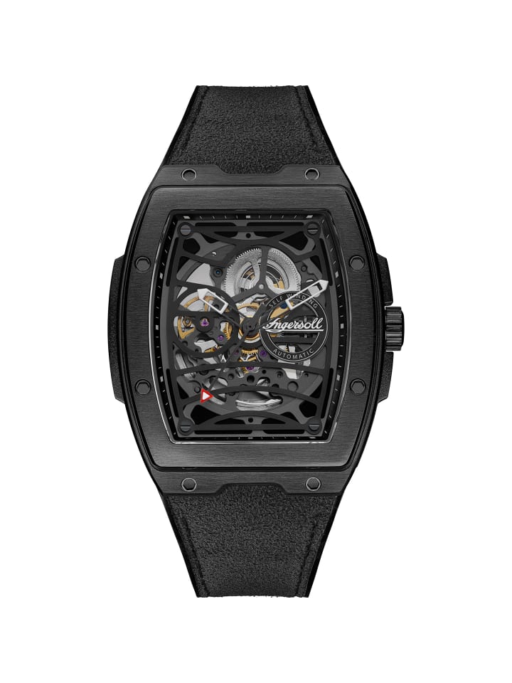 Armbanduhr The Challenger in schwarz