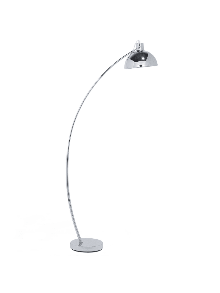 Stehleuchte DINTEL in Silber - (W) 25 x (H) 155 x (L) 25 cm