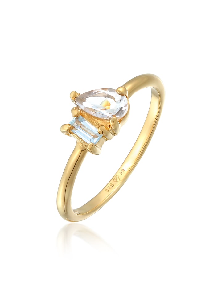 Ring 925 Sterling Silber in Gold