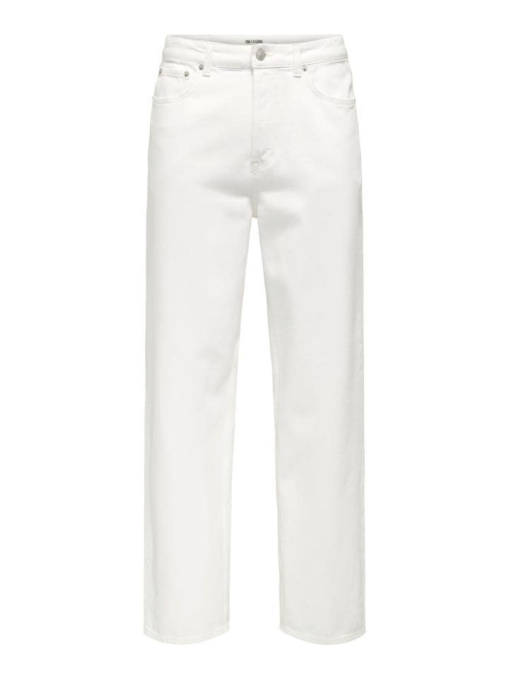 Locker geschnitten in White