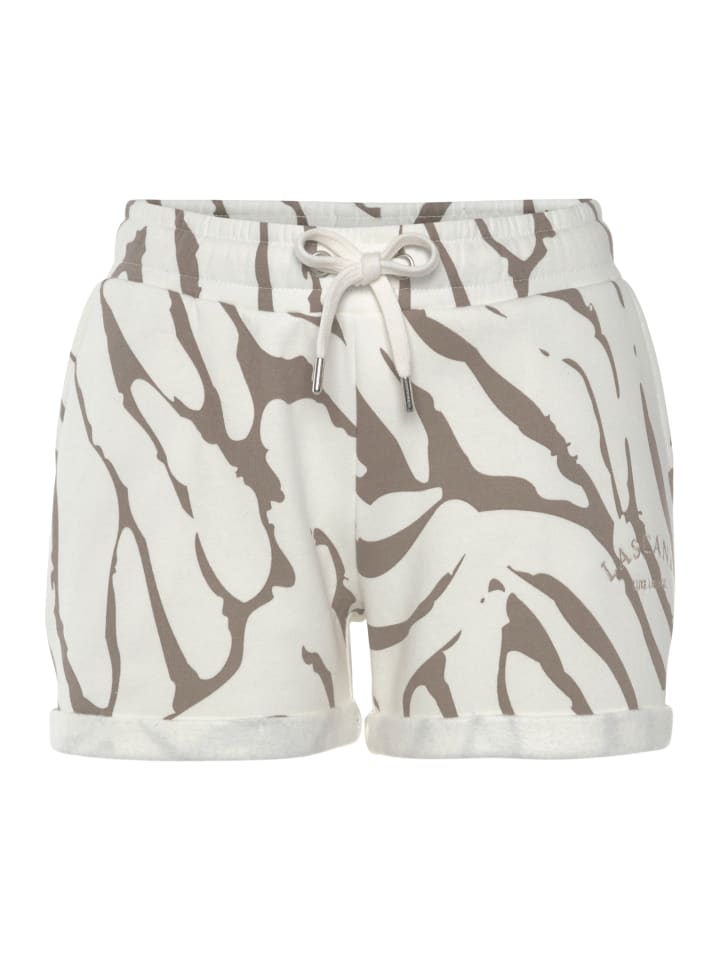 Relaxshorts in beige-taupe