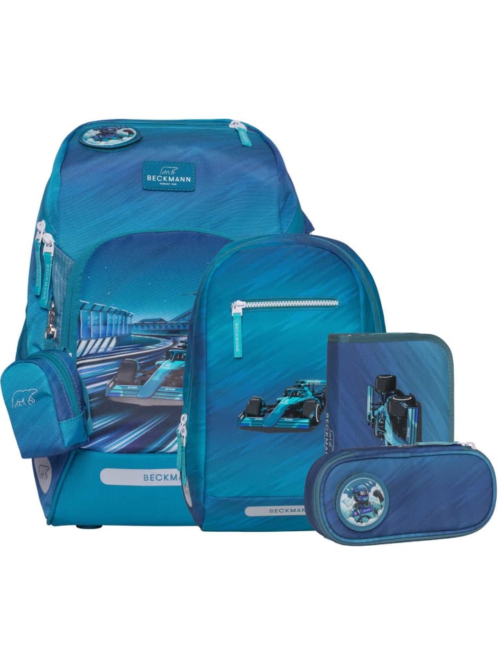 Beckmann Schulranzenset Active Air FLX - 6-Tlg. Set Racing