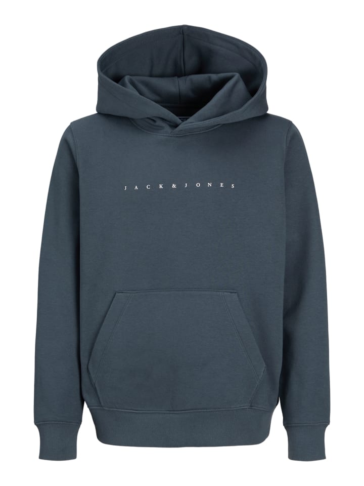 Kapuzensweatshirt JJESTAR JJ SWEAT HOOD JNR in turbulence
