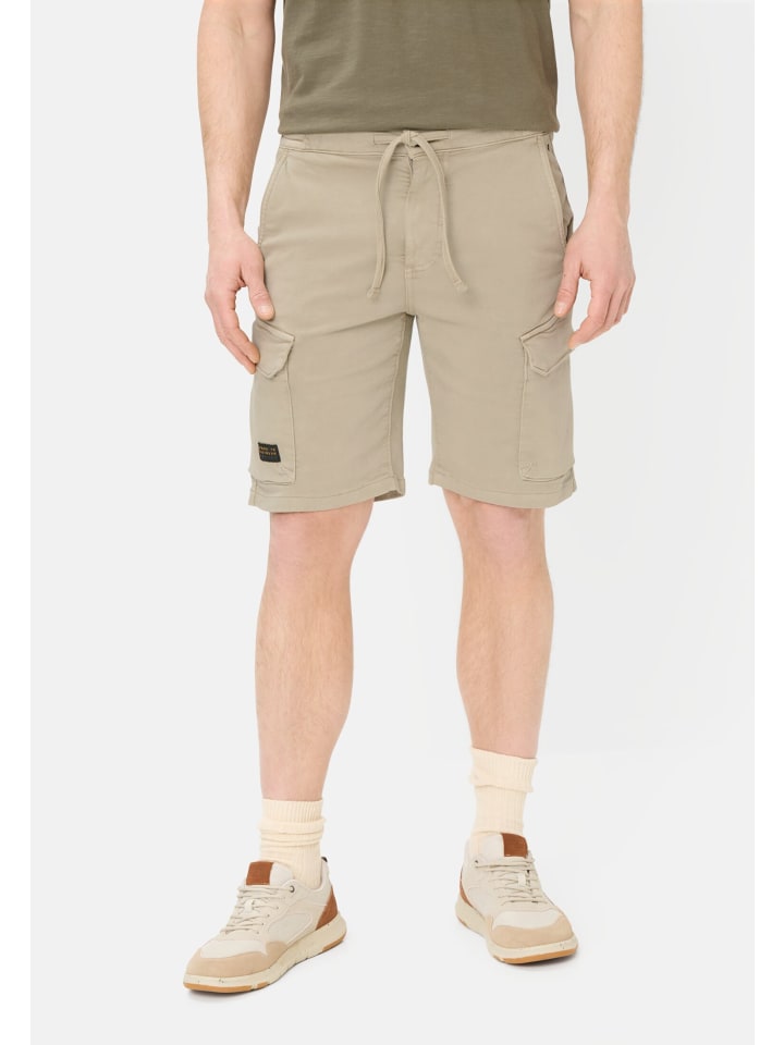 fleXXXactive® Shorts mit Tunnelzug in Beige