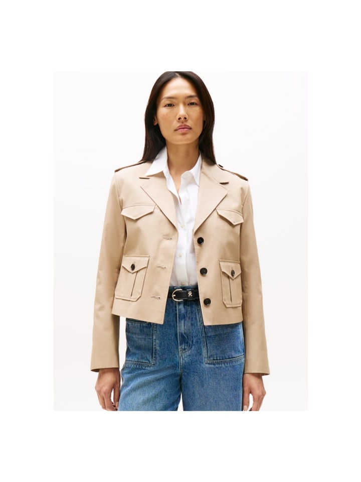 Jacke in Beige