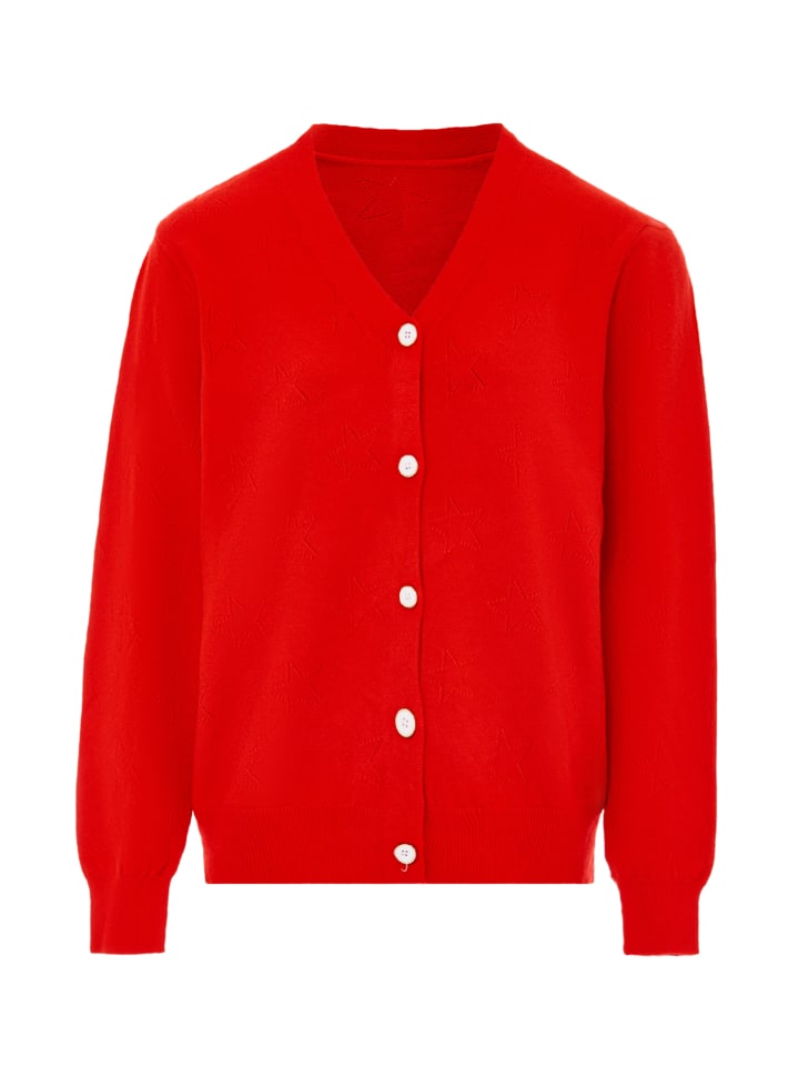 Damen Strickjacke in Rot