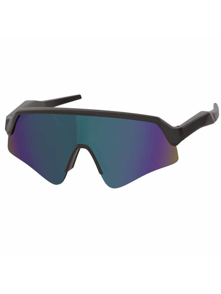 Herren Sonnenbrille in Blau-Grau - Grau