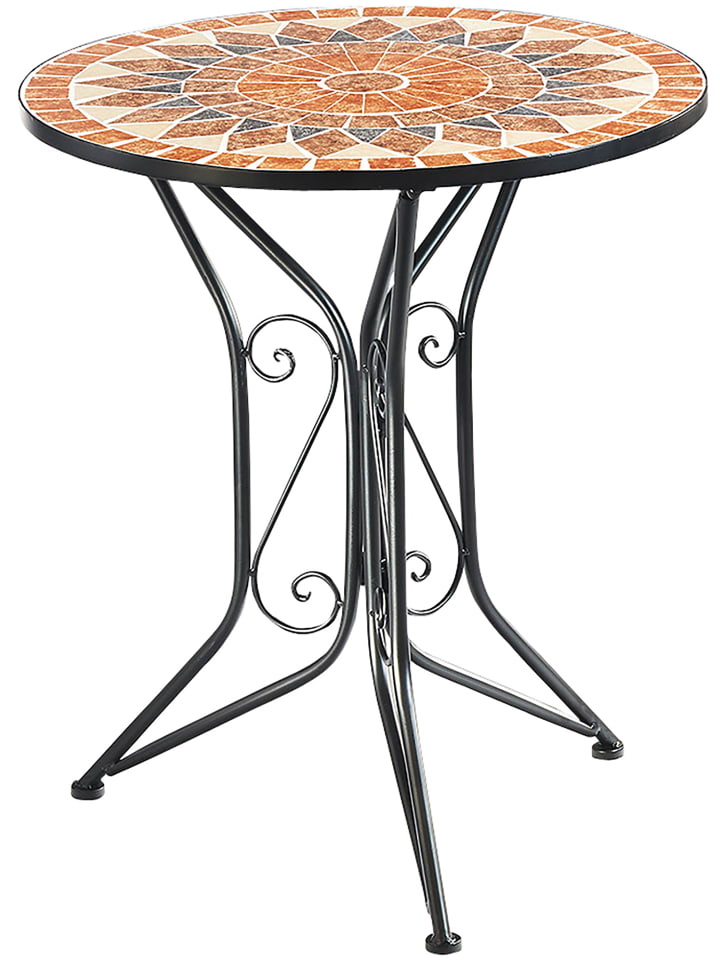 Garten-Beistelltisch MEDTABLE70 in Braun