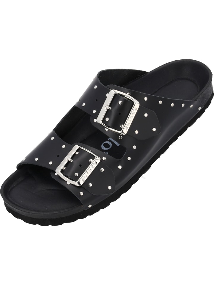 Pantoletten Elaha Rivet in Schwarz