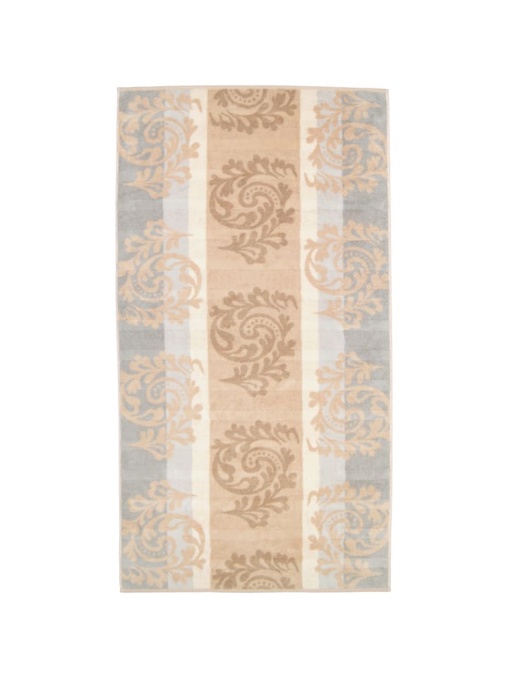 Cawö Handtücher Noblesse Cashmere Jacquard 1057 sand - 33 in sand - 33