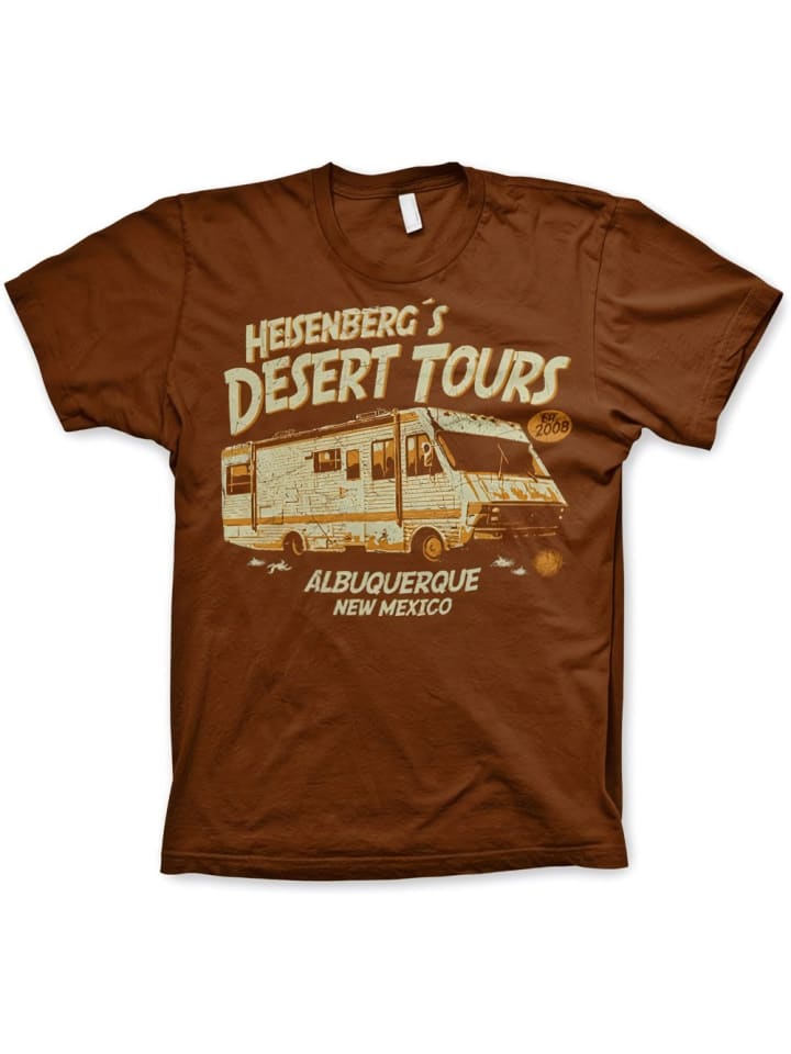 T-Shirt in Braun
