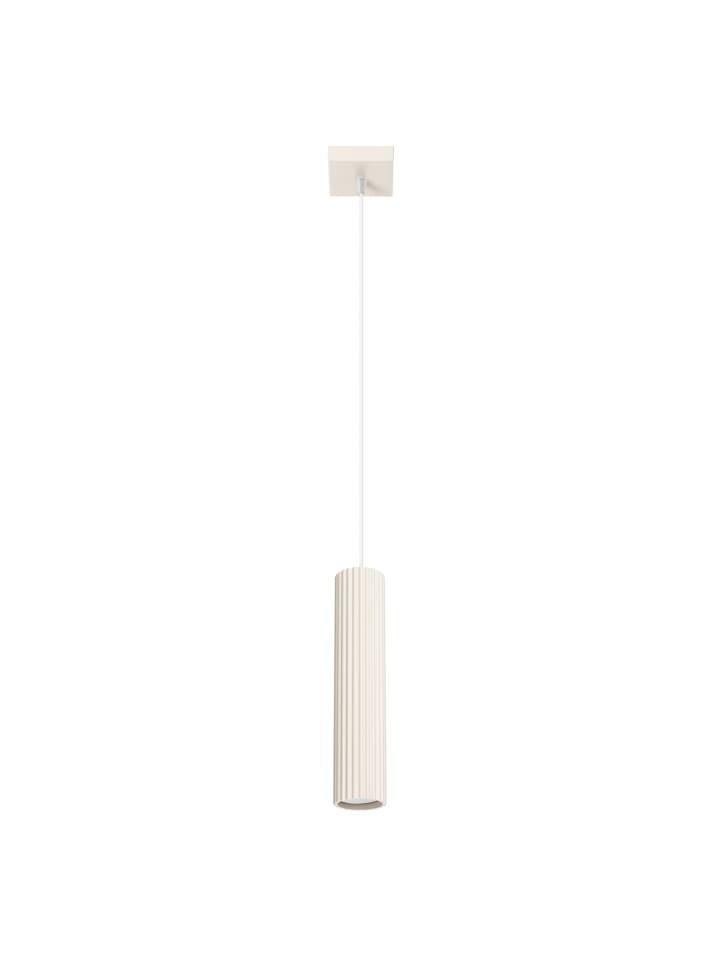 Pendelleuchte GLEAM 1 beige H 118 cm