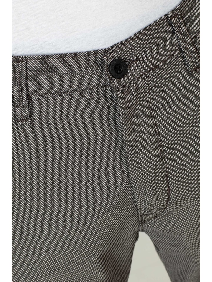 Stoffhose "Superior Flex Chino" in Braun