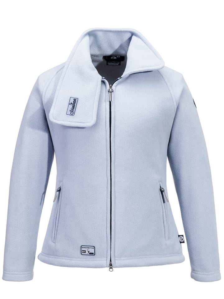 Fleecejacke "Hakenhand Frieda" in zen blue