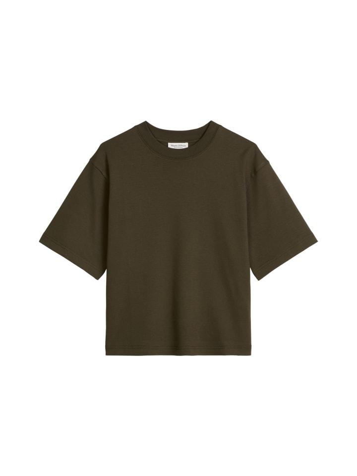 T-Shirt relaxed in Mossy Earth