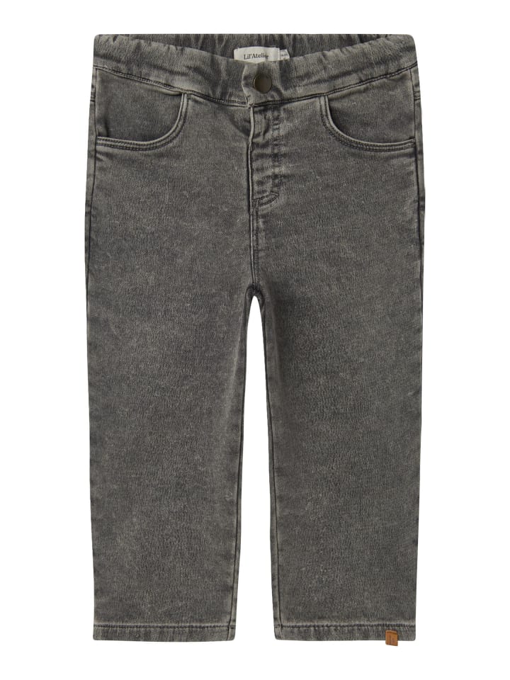 Jeans in Medium Grey Denim