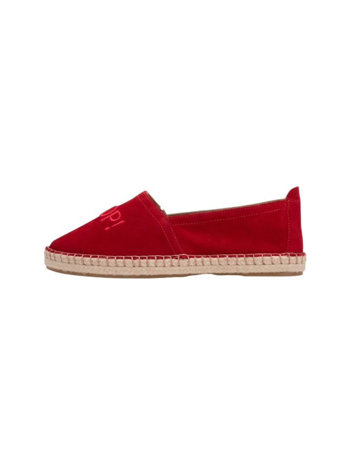 Slip On 'Velluto Lias in Rot'