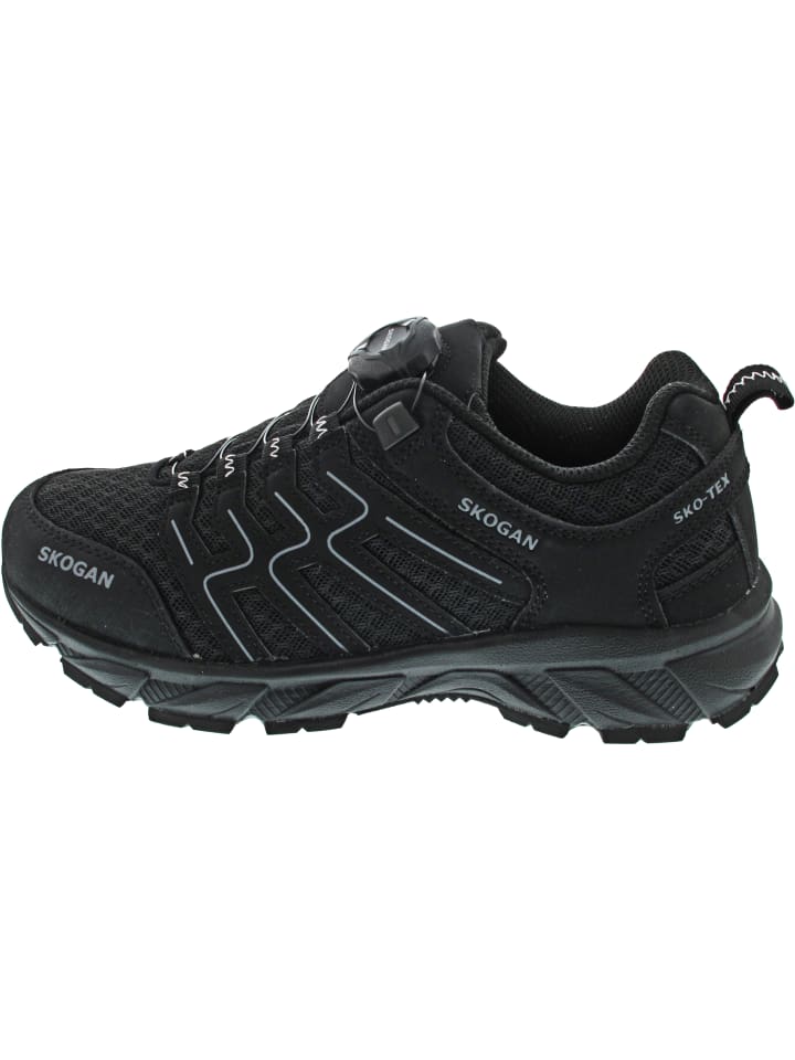 Skallas Wanderschuh Schwarz