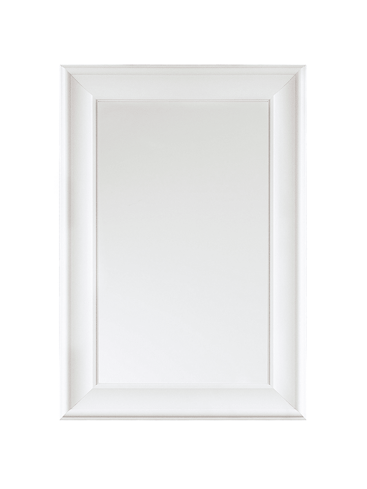 Wandspiegel LUNEL in Weiß - (W) 60 x (H) 90 x (L) 3 cm Vertikal