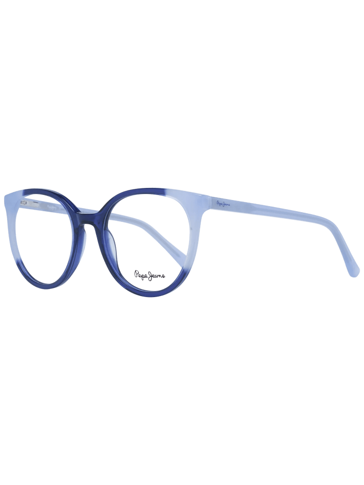 Damen Optische Fassungen Rund Blau