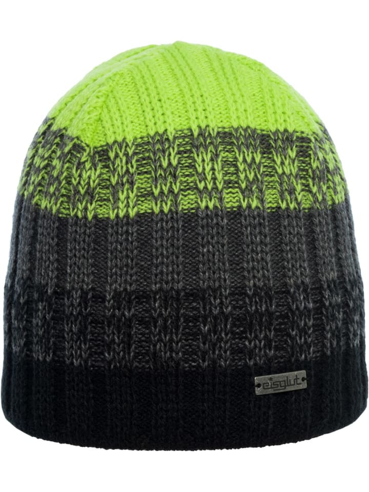 Strickmütze in schwarz