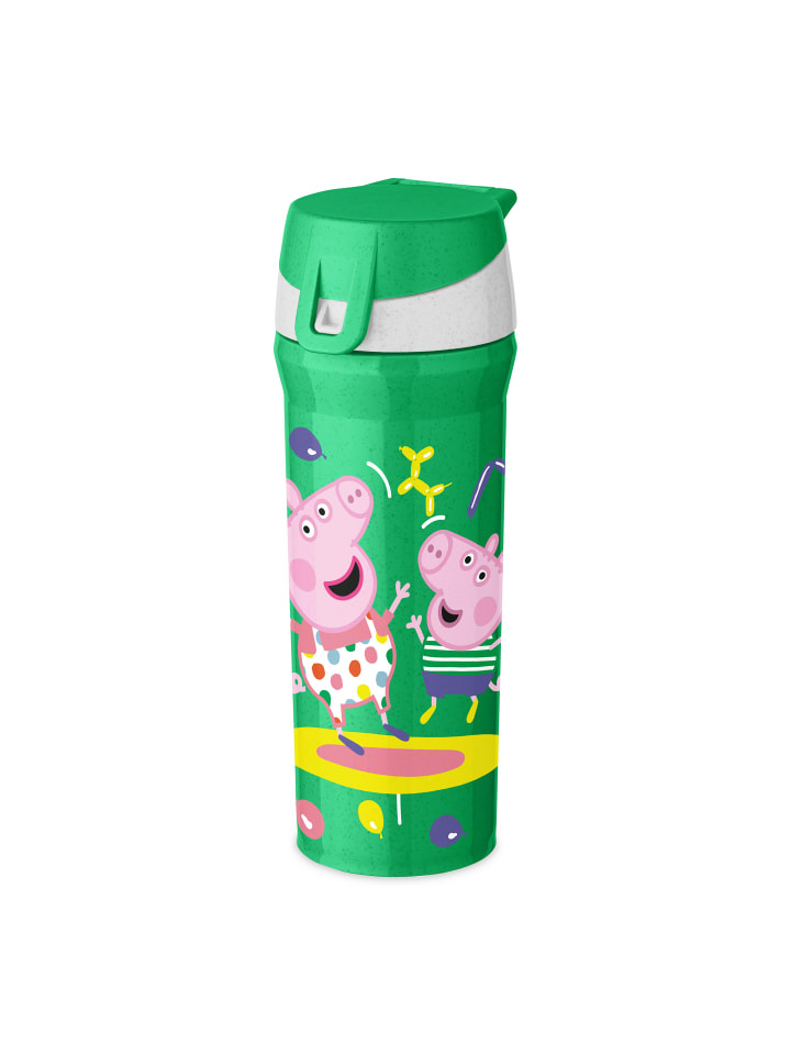 STAN 0,5 PEPPA PIG POP - Trinkflasche 500ml in organic spring green