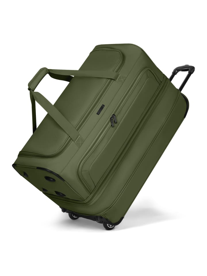 Duffle Essentials 2-Rollen Reisetasche 70 cm L mit Dehnfalte olive