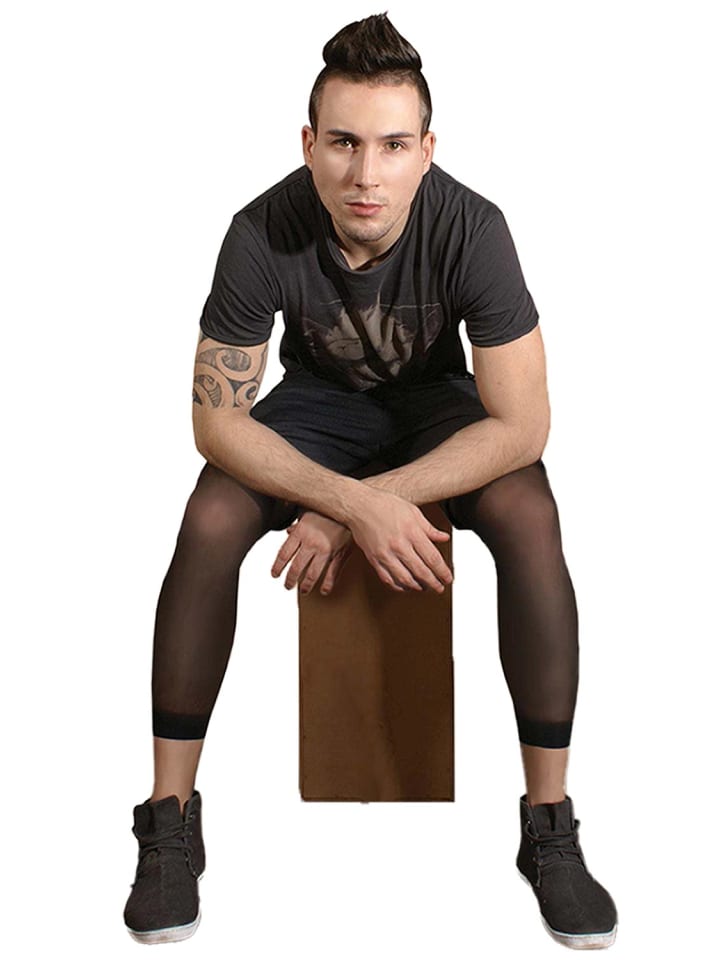 Männer-Leggings in opal
