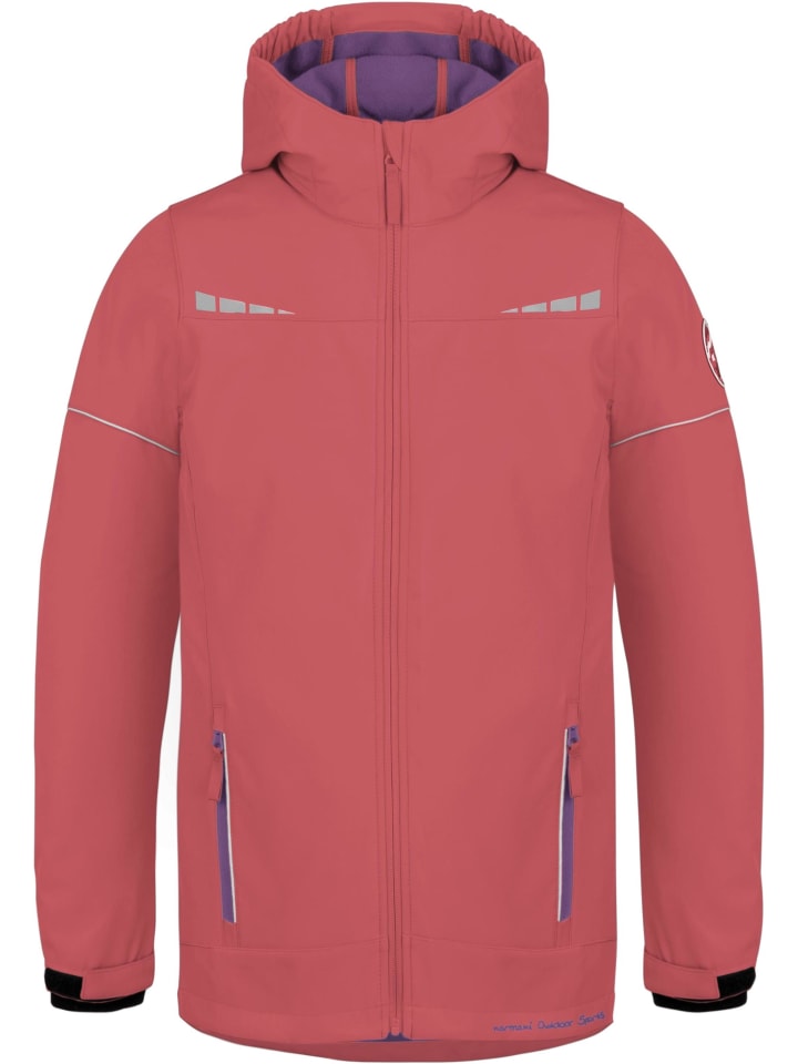 Kinder Softshelljacke Galway in Rose