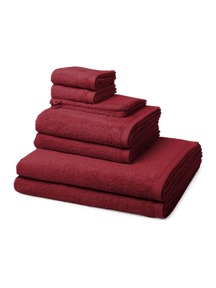2 X Wasch- 2 X Gäste- 2 X Dusch- 2 X Handtuch im Set Vita in Marsala
