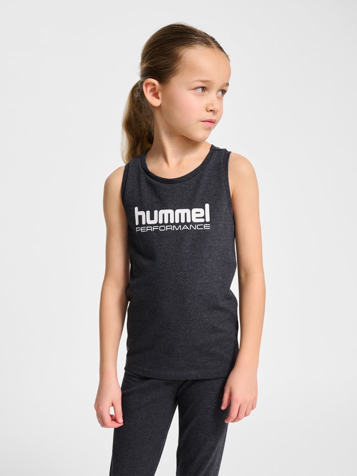 Top Hmljr Multisport Mädchen in BLACK MELANGE