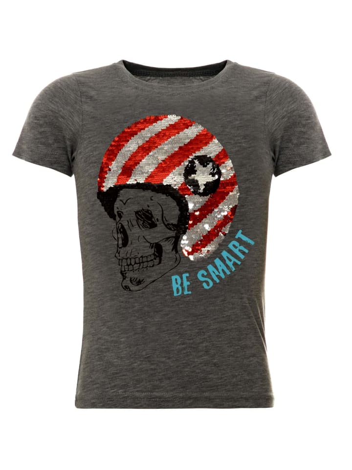 T-Shirt in Anthrazit